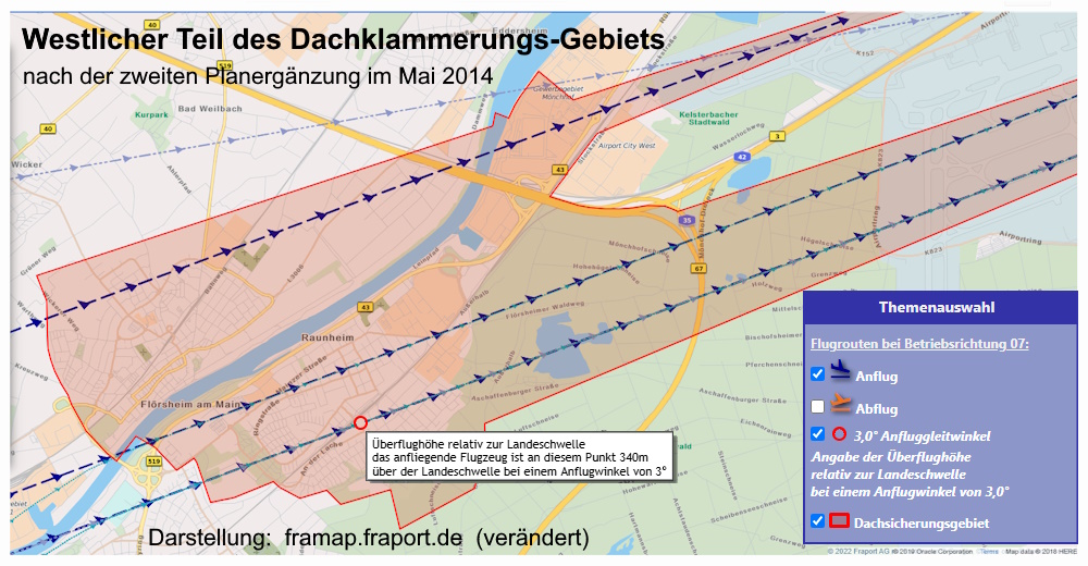 Grafik: Dachsicherungsgebiet