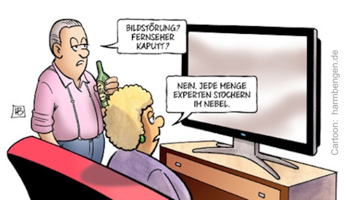 Grafik: Experten im Nebel